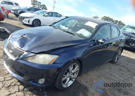 2010 Lexus Is 250 z USA, uszkodzony, nr VIN JTHBF5C22A5112349